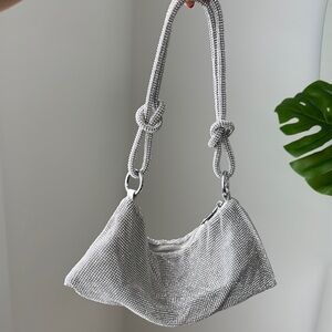 Elegant Silver Women's Bag